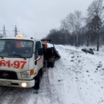 Фото вытягивания из кювета