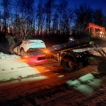 Фото вытягивания из кювета